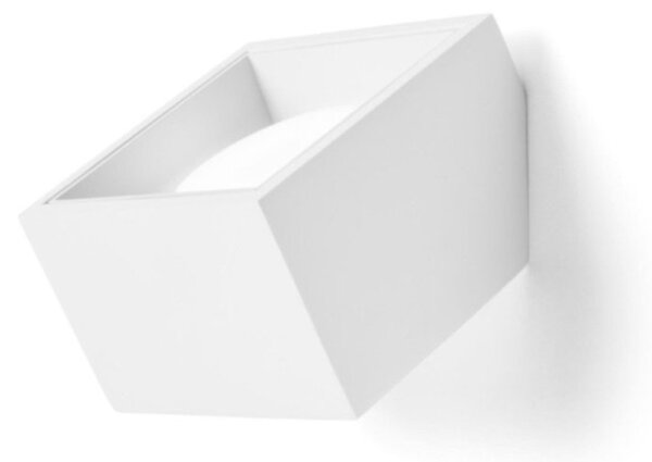 Applique gesso sforzin illuminazione nasso quadrata t434 gx53 led monoemissione alluminio parete - Sforzin Illuminazione