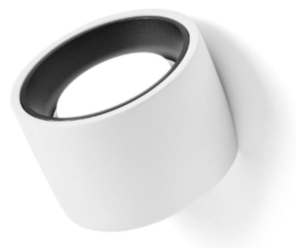 Applique gesso sforzin illuminazione nasso tonda t430 gx53 led alluminio parete - Sforzin Illuminazione