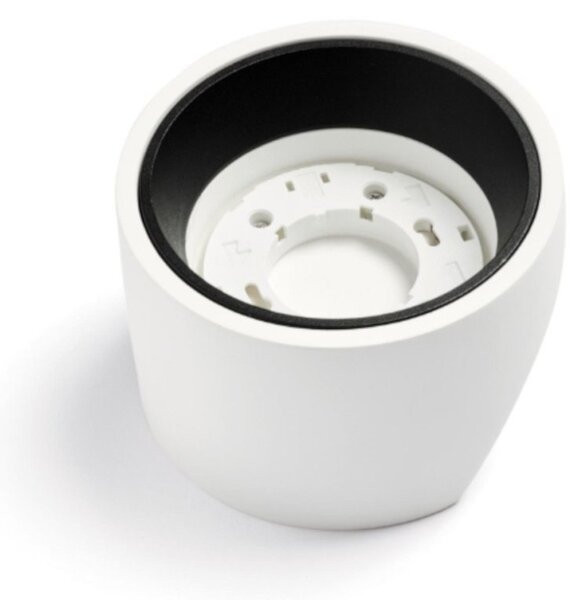 Applique gesso sforzin illuminazione nasso tonda t430 gx53 led alluminio parete - Sforzin Illuminazione