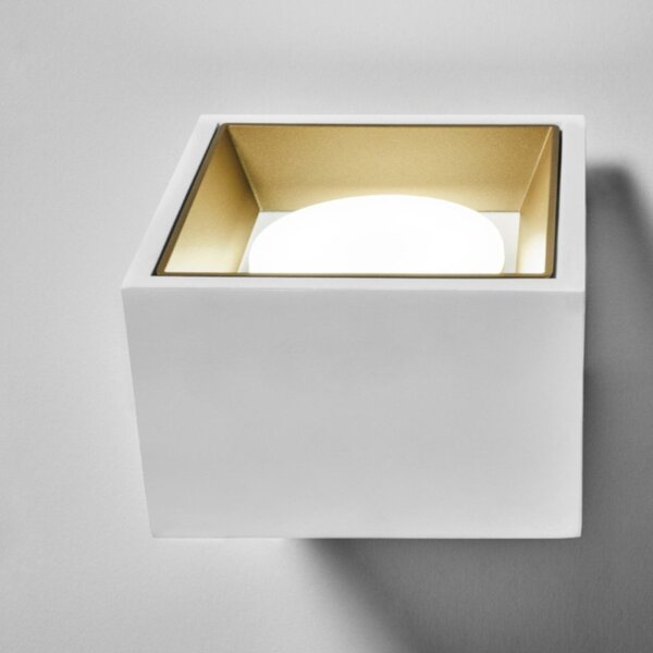 Applique gesso sforzin illuminazione nasso quadrata t436 gx53 led monoemissione alluminio parete - Sforzin Illuminazione