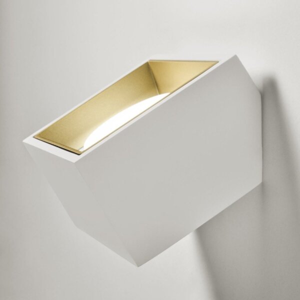 Applique gesso sforzin illuminazione nasso quadrata t436 gx53 led monoemissione alluminio parete - Sforzin Illuminazione