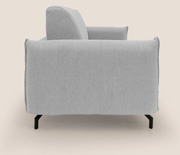 Scarlet divano letto in tessuto misto cotone impermeabile T19 grigio