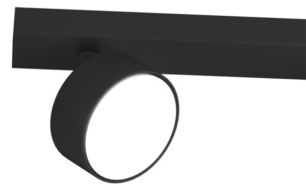 Applique top light edra 1210 2 ne gx53 led lampada parete soffitto moderna faretti spot orientabili - Top Light