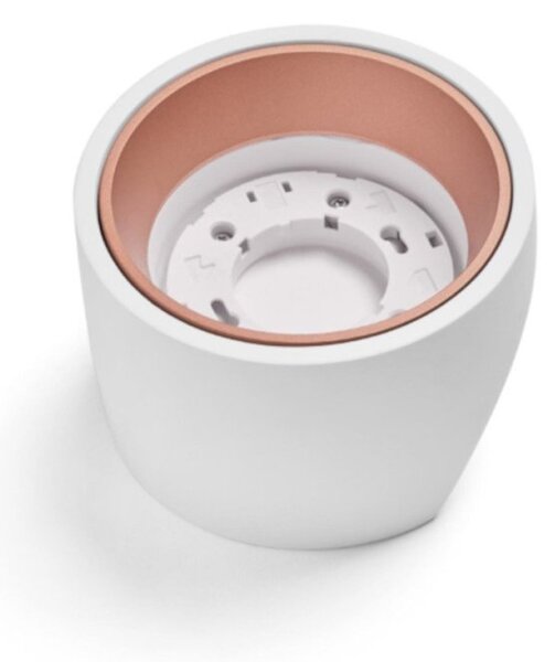 Applique gesso sforzin illuminazione nasso tonda t433 gx53 led alluminio parete - Sforzin Illuminazione