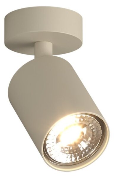 Spot top light kora 1208 1 sa gu10 led lampada parete soffitto moderna faretto sabbia orientabile - Top Light