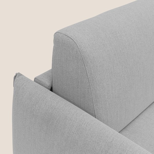 Scarlet divano letto in tessuto misto cotone impermeabile T19 grigio