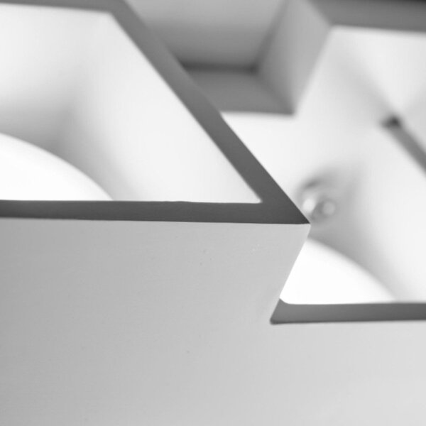 Applique gesso sforzin illuminazione side small t367 gx53 led monoemissione verniciabile - Sforzin Illuminazione