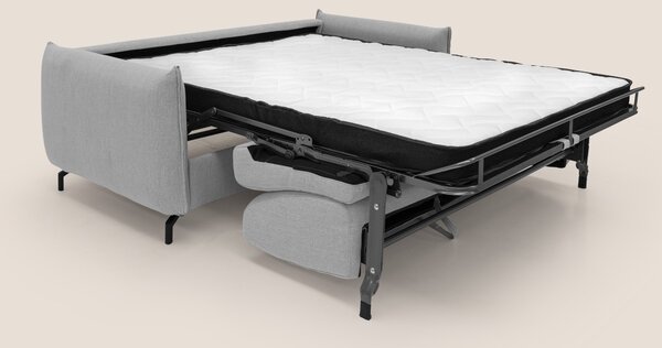 Scarlet divano letto in tessuto misto cotone impermeabile T19 grigio