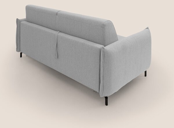 Scarlet divano letto in tessuto misto cotone impermeabile T19 grigio