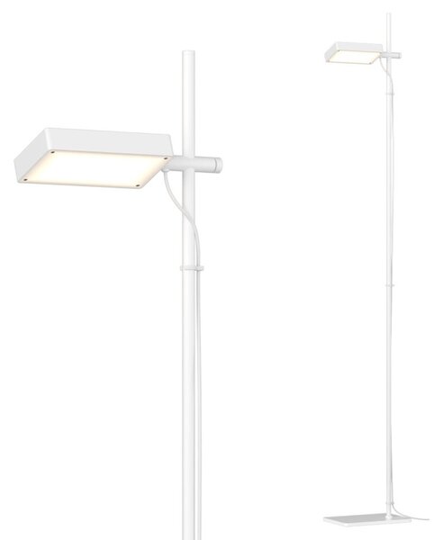 Piantana orientabile top light kubi 1212 t bi led switch 2400lm illuminazione modulo integrato - Top Light