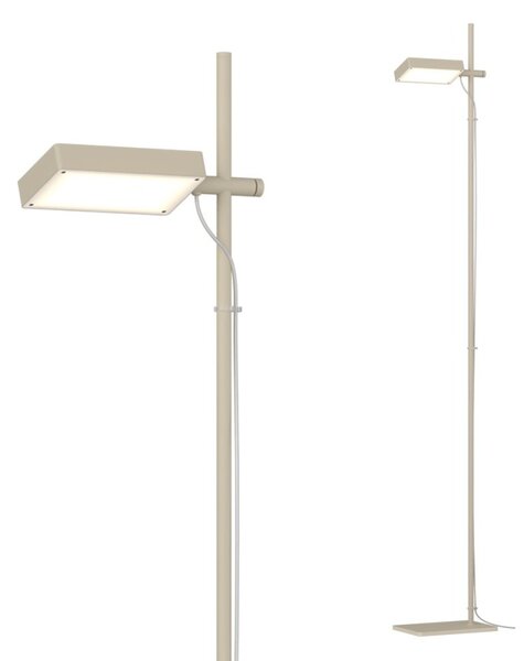 Piantana orientabile top light kubi 1212 t sa led switch 2400lm illuminazione modulo integrato - Top Light