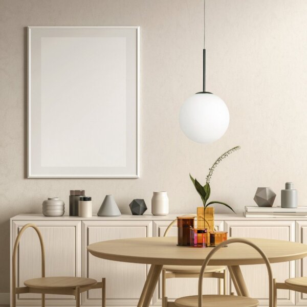 Lampadario moderno miloox jugen 1744 205 e27 led vetro metallo - Miloox