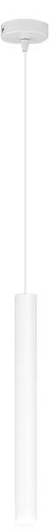 Lampadario top light round tube 1174 s1 gu10 led cilindro metallo moderno - Top Light