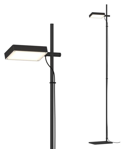 Piantana orientabile top light kubi 1212 t ne led switch 2400lm illuminazione modulo integrato - Top Light