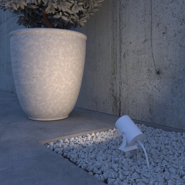 Lampada picchetto lampadari bartalini azibi gu10 led alluminio vetro - Lampadari Bartalini Gesso