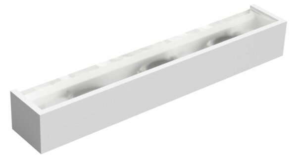 Applique gesso lampadari bartalini inoznam 529 e14 led verniciabile biemissione - Lampadari Bartalini Gesso