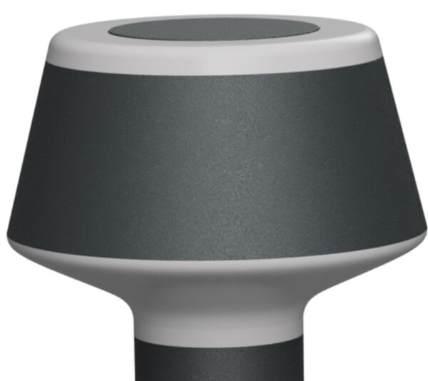 Lampioncino moderno lampadari bartalini acsalev p e27 led ip65 alluminio acrilico - Lampadari Bartalini Gesso