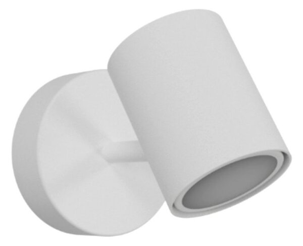 Applique moderno lampadari bartalini amuc bia gu10 led orientabile metallo - Lampadari Bartalini Gesso