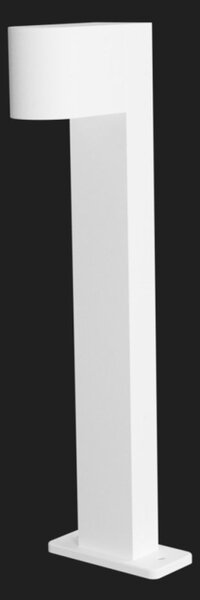 Lampioncino moderno lampadari bartalini pord long b gu10 led ip54 alluminio vetro - Lampadari Bartalini Gesso