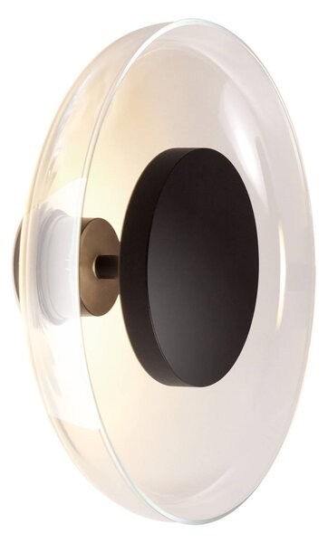 MARSET Aura applique LED, Ø 25 cm, trasparente