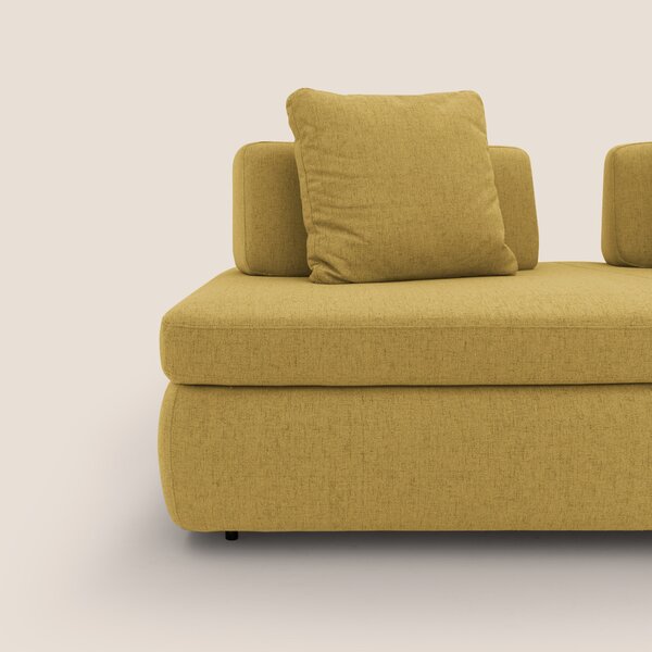 Gransasso Divano letto matrimoniale dal DESIGN innovativo in tessuto i