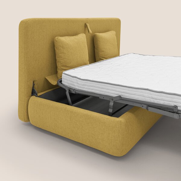 Gransasso Divano letto matrimoniale dal DESIGN innovativo in tessuto i