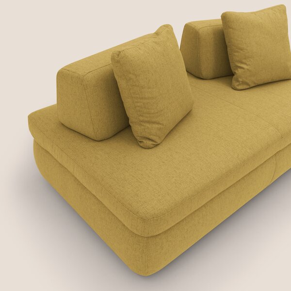Gransasso Divano letto matrimoniale dal DESIGN innovativo in tessuto i