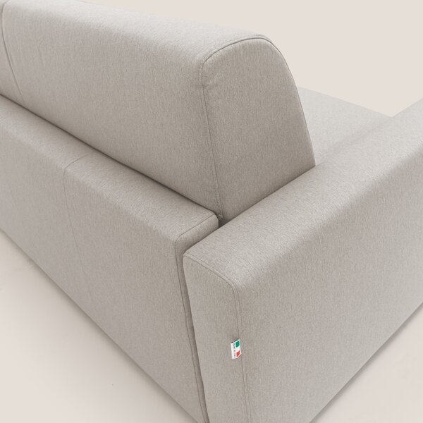 Kansas Divano letto matrimoniale alto 20 cm in tessuto impermeabile mi