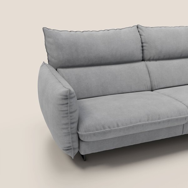 Monamour Divano dal design moderno con opzione relax elettrico in micr