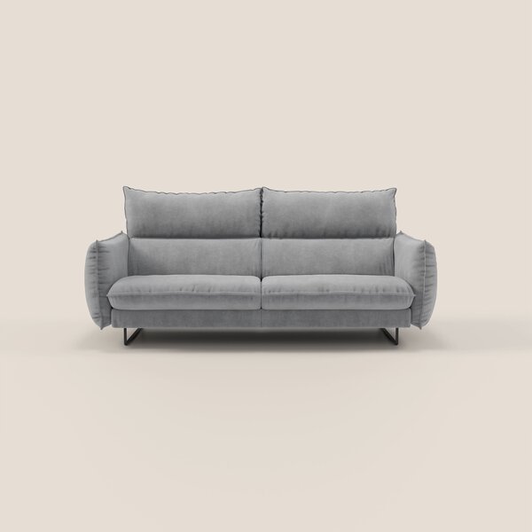 Monamour Divano dal design moderno con opzione relax elettrico in micr