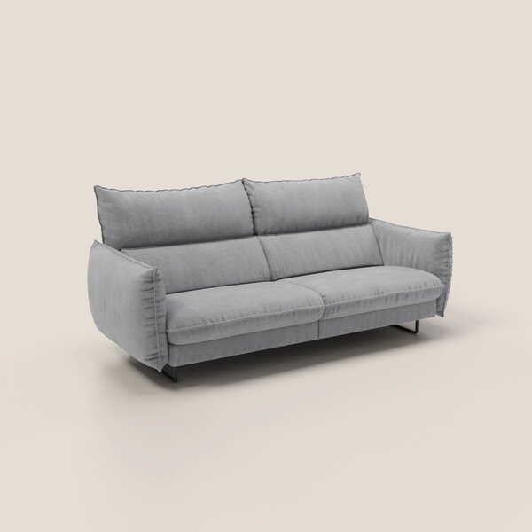 Monamour Divano dal design moderno con opzione relax elettrico in micr