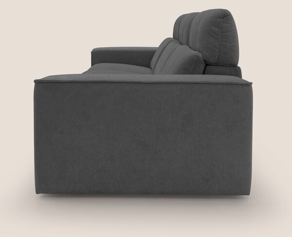 Clark Divano modulare 3 sedute con opzione relax elettrico in tessuto