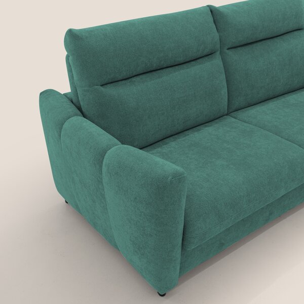 Peonia divano letto scandinavo con materasso H18 cm e morbido e alto s