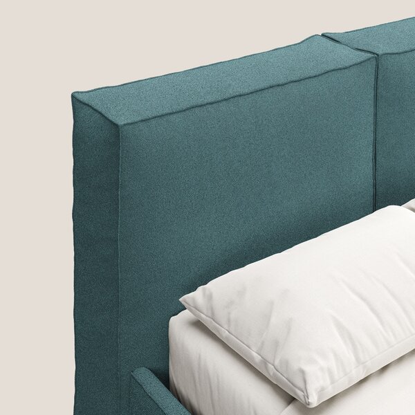 Cocoon letto imbottito contenitore sfoderabile in bouclet impermeabile