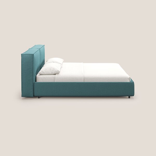 Cocoon letto imbottito contenitore sfoderabile in bouclet impermeabile