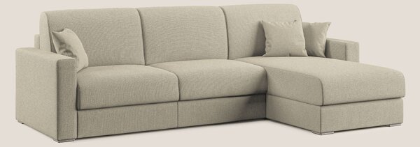 Best Divano letto angolare con penisola in tessuto smacchiabile QuickC