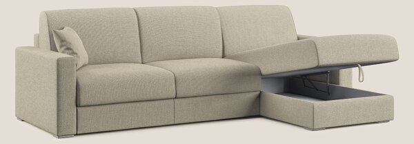 Best Divano letto angolare con penisola in tessuto smacchiabile QuickC