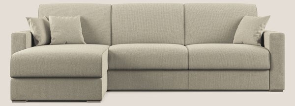 Best Divano letto angolare con penisola in tessuto smacchiabile QuickC
