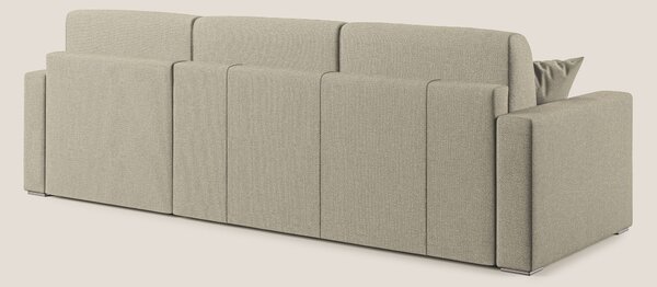 Best Divano letto angolare con penisola in tessuto smacchiabile QuickC