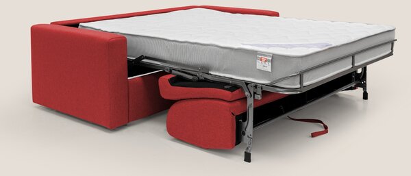 Kansas Divano letto matrimoniale alto 20 cm in tessuto impermeabile mi