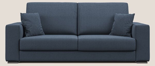 Marte divano in tessuto smacchiabile impermeabile T08 blu