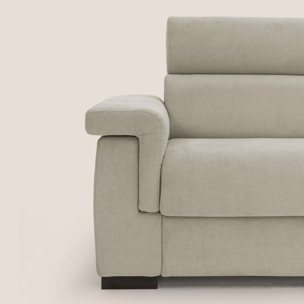 Bjorn divano letto sfoderabile con materasso H18 cm e poggiatesta recl