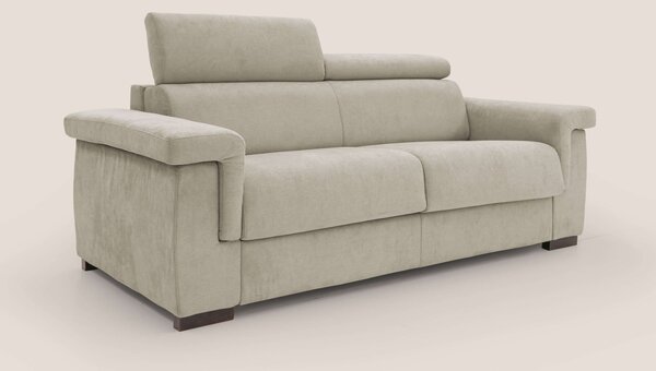 Bjorn divano letto sfoderabile con materasso H18 cm e poggiatesta recl