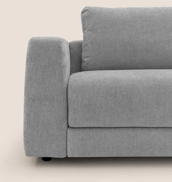 Freia Divano letto minimal materasso h15 cm con morbidi schienali in t