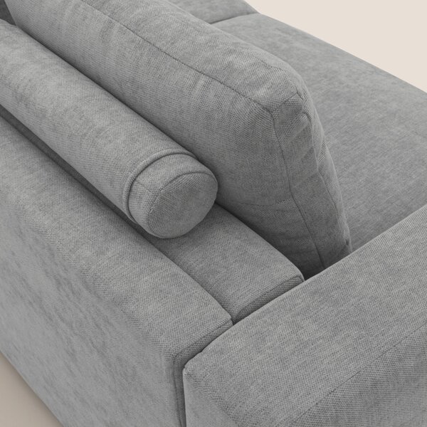 Freia Divano letto minimal materasso h15 cm con morbidi schienali in t