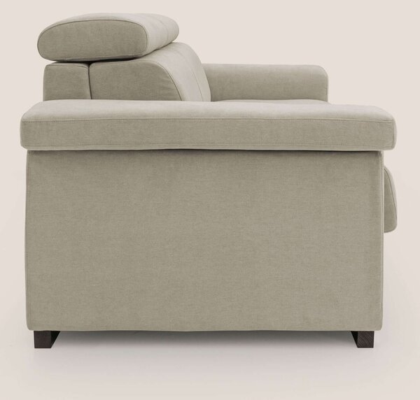 Bjorn divano letto sfoderabile con materasso H18 cm e poggiatesta recl