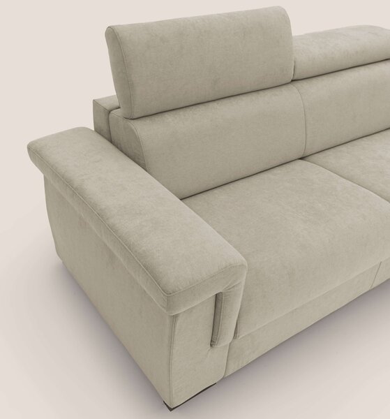 Bjorn divano letto sfoderabile con materasso H18 cm e poggiatesta recl