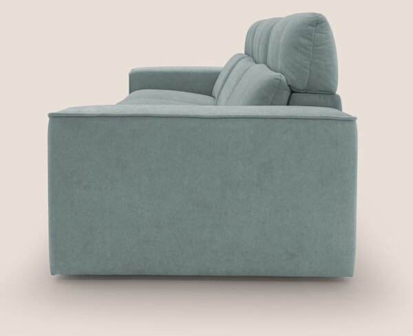 Clark Divano modulare 3 sedute con opzione relax elettrico in tessuto