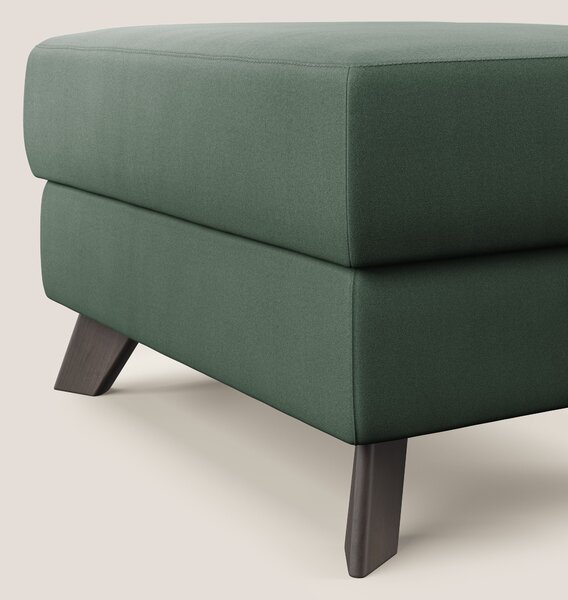 Moon Pouf contenitore e piedini alti in microfibra impermeabile T11 ve