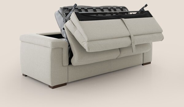 Magnolia divano letto con materasso alto 18 cm morbido schienale alto